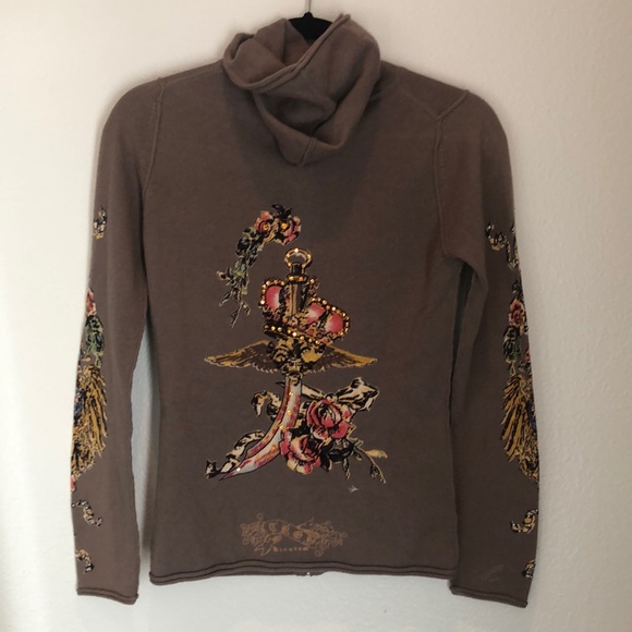 Troy kingdom cashmere zip up - Picture 2 of 6